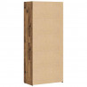 Highboard 2 pcs Stare drewno 80 x 42 x 185 cm