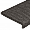 Maty na schody samoprzylepne Sisal-Look 30 szt. 65x21x4 cm