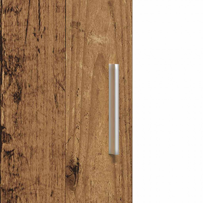 Highboard 2 pcs Stare drewno 80 x 42 x 185 cm