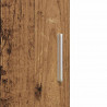 Highboard 2 pcs Stare drewno 80 x 42 x 185 cm
