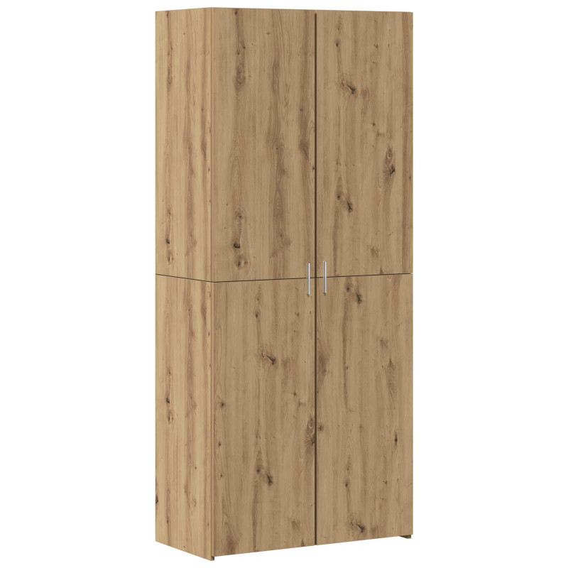 Highboard 2 pcs Dąb rzemieślniczy 80 x 42 x 185 cm