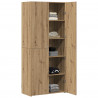 Highboard 2 pcs Dąb rzemieślniczy 80 x 42 x 185 cm