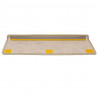 Maty na schody samoprzylepne sizal-look 30 szt. 65x21x4 cm