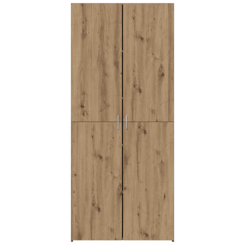 Highboard 2 pcs Dąb rzemieślniczy 80 x 42 x 185 cm