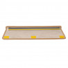 Maty na schody samoprzylepne sizal-look 30 szt. 65x21x4 cm