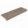 Maty na schody samoprzylepne sizal-look 30 szt. 65x21x4 cm