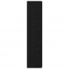 Highboard 2 pcs Czarny Dąb 80 x 42 x 185 cm