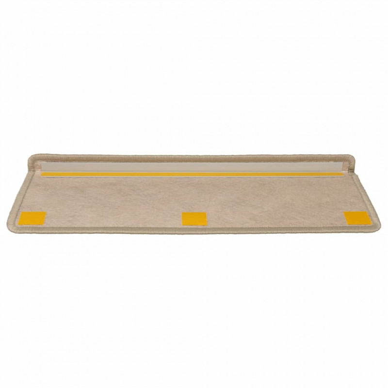Maty na schody samoprzylepne sizal-look 30 szt. 65x21x4 cm