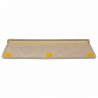 Maty na schody samoprzylepne sizal-look 30 szt. 65x21x4 cm