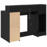 Biurko Czarny dąb 120 x 55 x 91 cm Materiał drewnopochodny