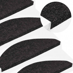Maty na schody samoprzylepne 30 szt. Antracyt 65x22,5x3,5 cm