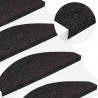 Maty na schody samoprzylepne 30 szt. Antracyt 65x22,5x3,5 cm
