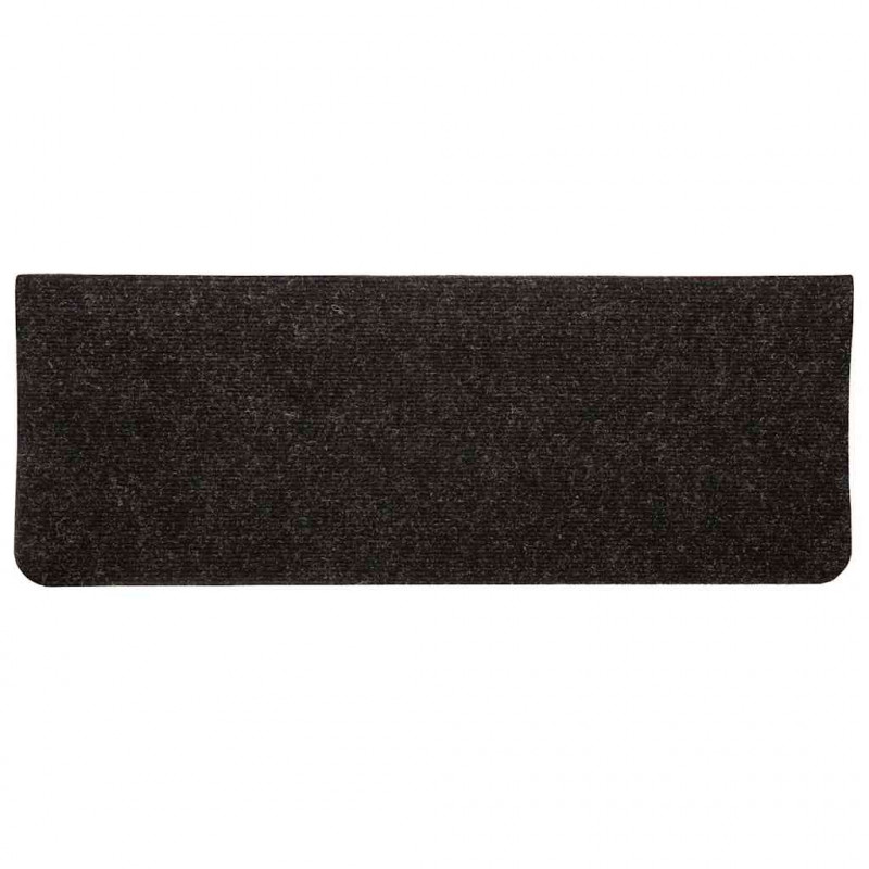 Maty na schody samoprzylepne 30 szt. Antracyt 65x24,5x3,5 cm