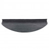 Maty na schody samoprzylepne 20 szt. Czarne 65x22,5x3,5 cm