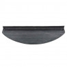 Maty na schody samoprzylepne 30 szt. Czarne 65x22,5x3,5 cm