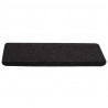 Maty na schody samoprzylepne 30 szt. Czarne 65x24,5x3,5 cm