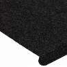 Maty na schody samoprzylepne 30 szt. Czarne 65x24,5x3,5 cm