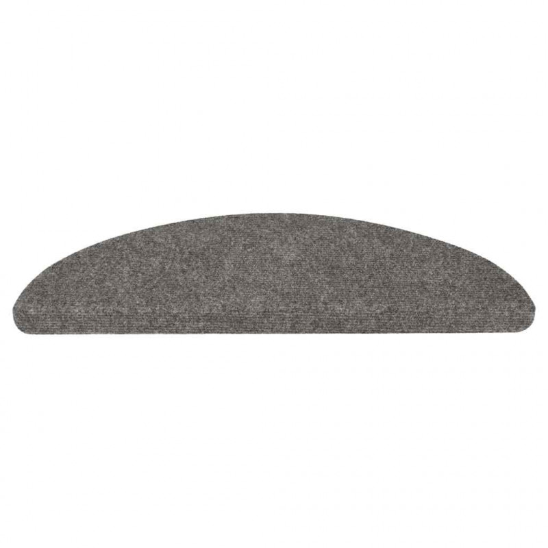 Maty na schody samoprzylepne 20 szt. Szare 56x17x3 cm