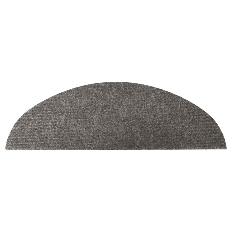 Maty na schody samoprzylepne 20 szt. Szare 56x17x3 cm