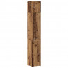 Szafka do przechowywania 3 pcs Stare drewno 30 x 42,5 x 225 cm