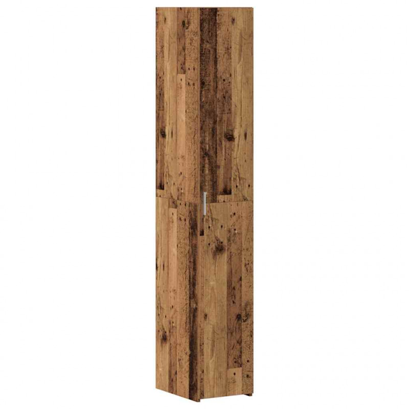 Szafka do przechowywania 3 pcs Stare drewno 30 x 42,5 x 225 cm