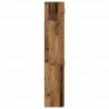 Szafka do przechowywania 3 pcs Stare drewno 30 x 42,5 x 225 cm