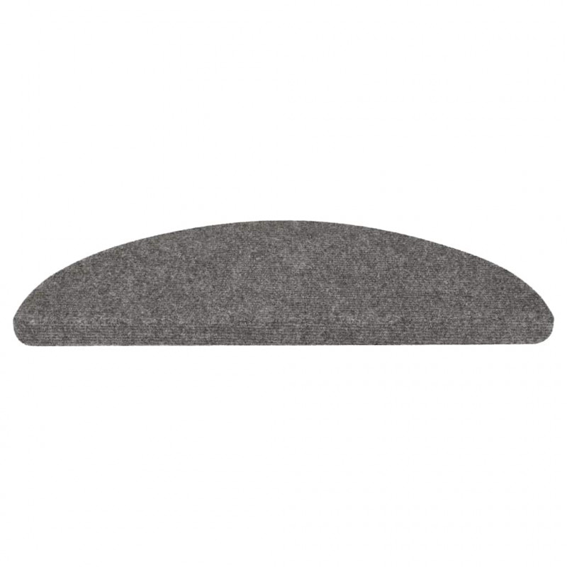 Maty na schody samoprzylepne 30 szt. Szare 56x17x3 cm