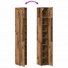 Szafka do przechowywania 3 pcs Stare drewno 30 x 42,5 x 225 cm