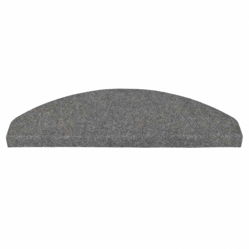 Maty na schody samoprzylepne 20 szt. Szare 65x22,5x3,5 cm