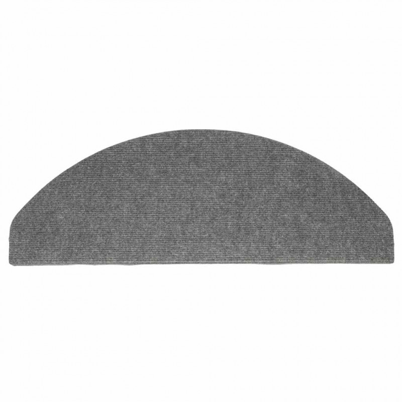 Maty na schody samoprzylepne 20 szt. Szare 65x22,5x3,5 cm
