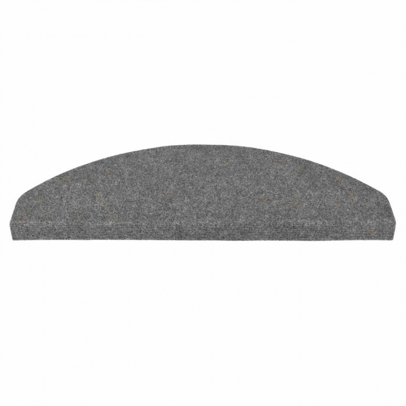 Maty na schody samoprzylepne 30 szt. Szare 65x22,5x3,5 cm