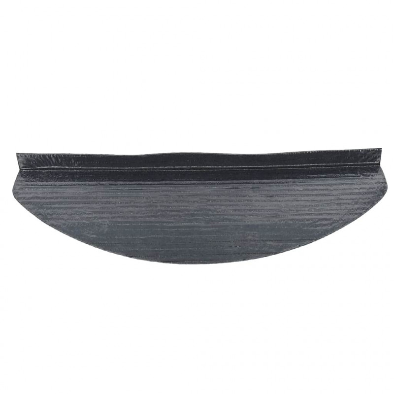 Maty na schody samoprzylepne 30 szt. Szare 65x22,5x3,5 cm