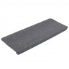 Maty na schody samoprzylepne 30 szt. Szare 65x24,5x3,5 cm