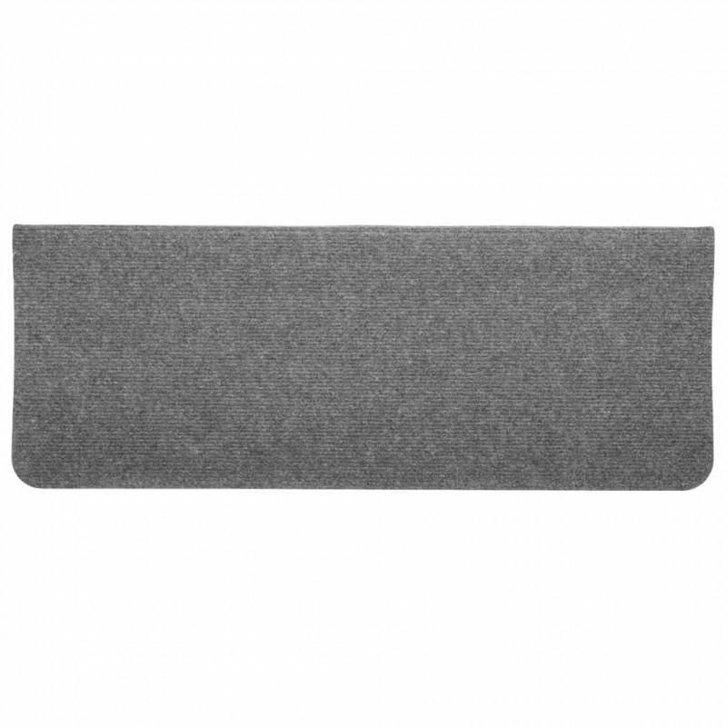 Maty na schody samoprzylepne 30 szt. Szare 65x24,5x3,5 cm
