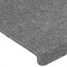 Maty na schody samoprzylepne 30 szt. Szare 65x24,5x3,5 cm