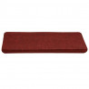 Maty na schody samoprzylepne 30 szt. Czerwone 65x22,5x3,5 cm