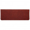 Maty na schody samoprzylepne 30 szt. Czerwone 65x24,5x3,5 cm