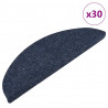 Maty na schody samoprzylepne 30 szt. Niebieskie 56x17x3 cm