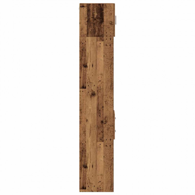 Szafka do przechowywania 2 pcs Stare drewno 30 x 42,5 x 225 cm