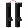 Szafka do przechowywania 2 pcs Czarny Dąb 30 x 42,5 x 225 cm