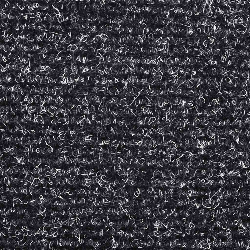 Maty na schody samoprzylepne 20 szt. 65x21x4 cm Ciemnoszary Półokrągły Duży