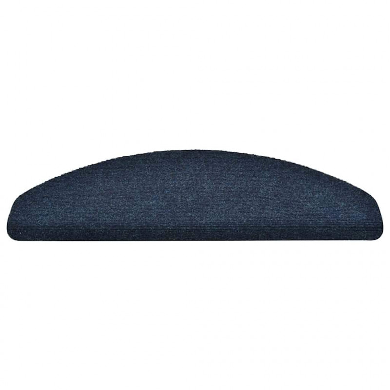 Maty na schody samoprzylepne 20 szt. 65x21x4 cm granatowe półokrągłe duże