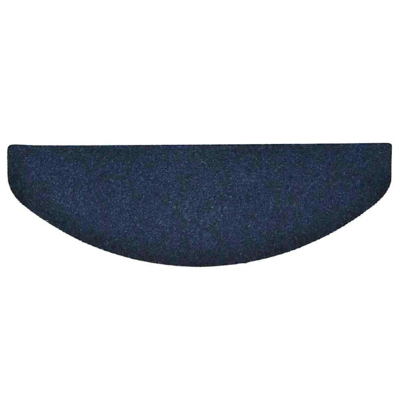 Maty na schody samoprzylepne 20 szt. 65x21x4 cm granatowe półokrągłe duże