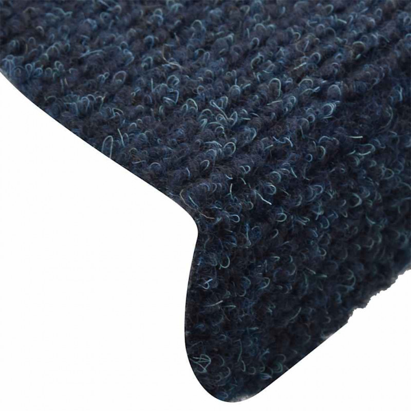 Maty na schody samoprzylepne 20 szt. 65x21x4 cm granatowe półokrągłe duże