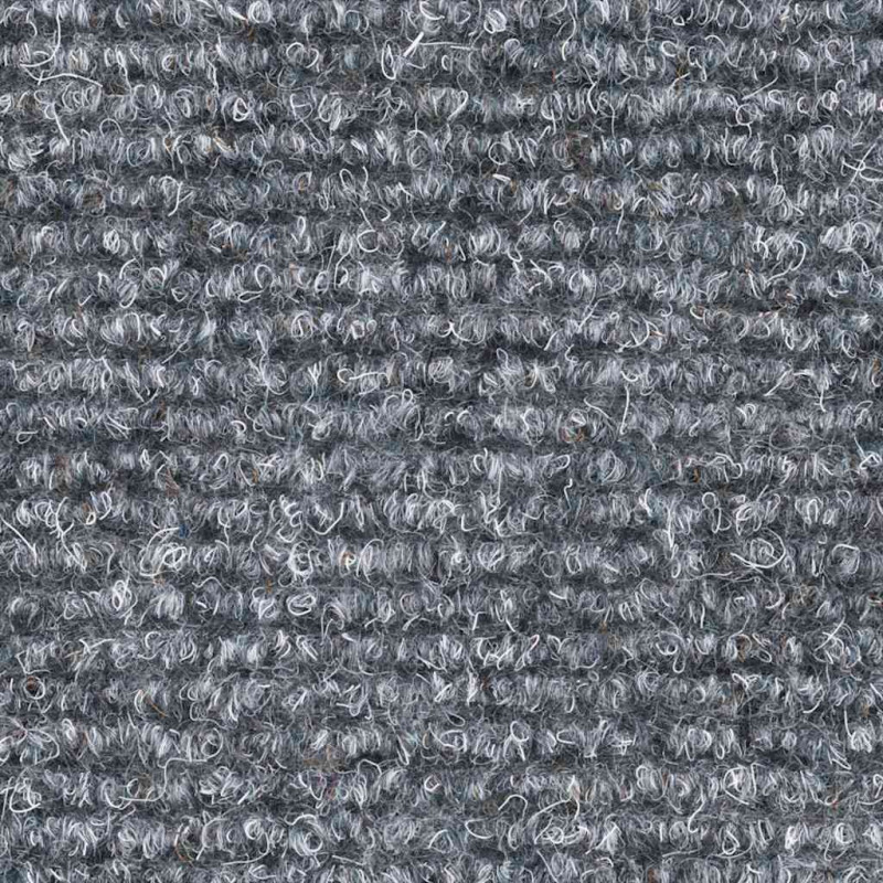 Maty na schody samoprzylepne 30 szt. 65x21x4 cm Jasnoszary Półokrągły Duży