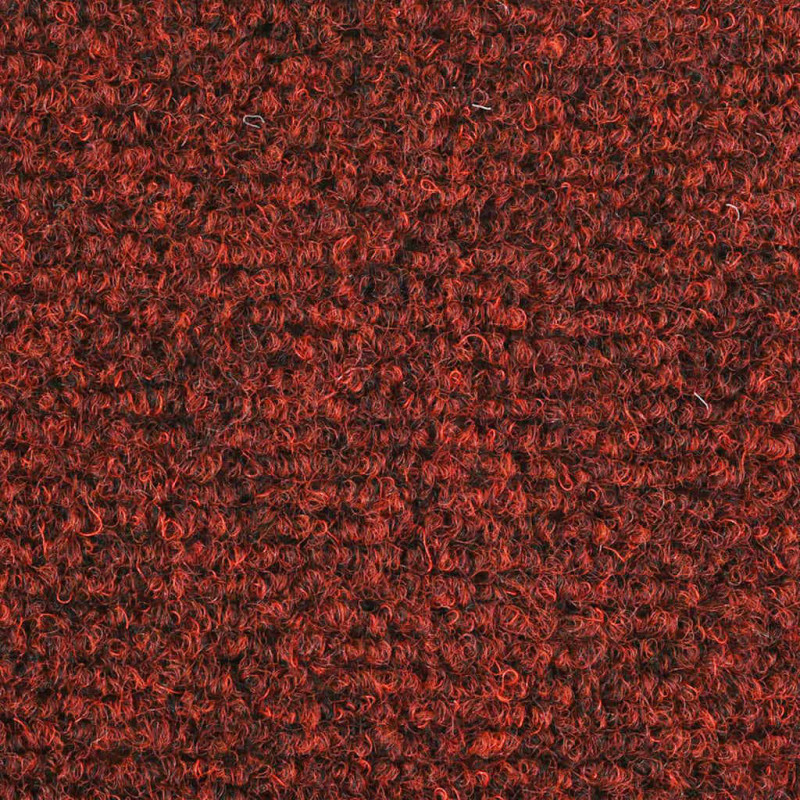 Maty na schody samoprzylepne 30 szt. 65x21x4 cm Bordowe Czerwone Półokrągłe Duże