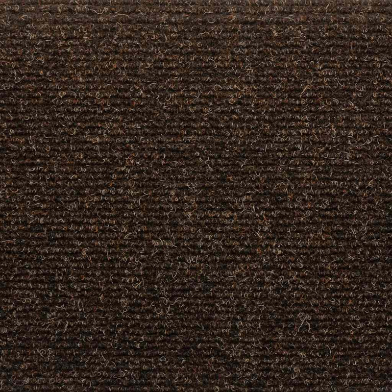 Maty na schody samoprzylepne 30 szt. 65x21x4 cm Brązowe półokrągłe duże