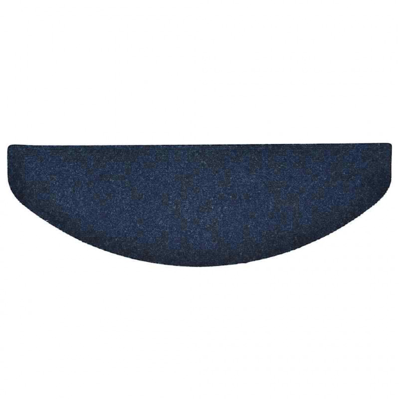 Maty na schody samoprzylepne 30 szt. 65x21x4 cm granatowe półokrągłe duże