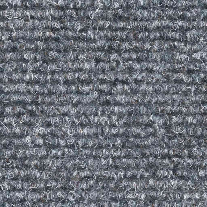 Maty na schody samoprzylepne 30 szt. 56x17x3 cm Jasnoszary półokrągły