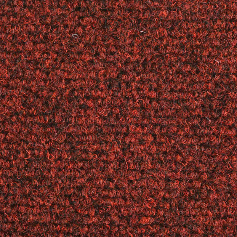 Maty na schody samoprzylepne 30 szt. 56x17x3 cm Bordowo-czerwone półokrągłe
